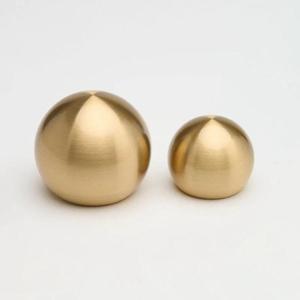 Natural Brass Door Knob Set of 2 Custom Manufacturer Handmade Customizable High Quality <b>Cupboard</b> Window Knobs Modern Design - Product Image 3
