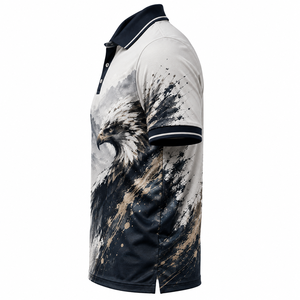 Polo pour homme, dernier modèle, impression par sublimation, qualité supérieure, unique, décontracté, pour le golf, prix attractif, fabricant - Product Image 4