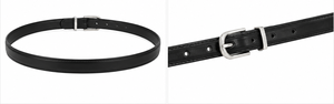 Cinturón de Cuero Vacuno con Diseño de Rayas y Logotipo Personalizado para Hombre, Marca Divine International, Hebilla Cuadrada de Aleación, Hecho a Mano, Duradero - Product Image 3