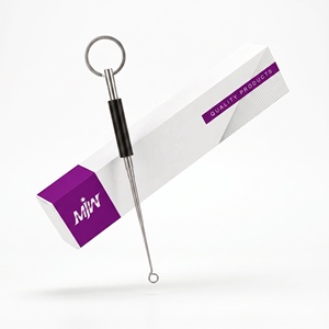 Outil de déhameçage de hameçons de pêche en acier inoxydable avec poignée en anneau, outil de pêche réutilisable - Product Image 6