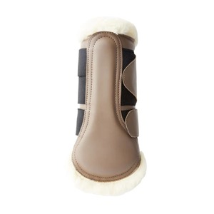 Bottes de brossage pour chevaux sur mesure OEM de haute qualité, vente directe usine 2026, avec logo personnalisé, en PU, toutes tailles disponibles - Product Image 3