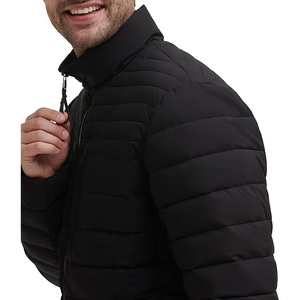 Winter Fashion Puffer Hoodie Mens <b>Jacket</b> Stylish Quilted Outerwear Warm And Soft Thermal Hoodie - Product Image 3