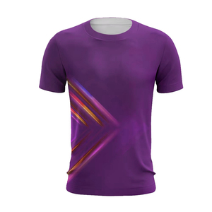 Camiseta Deportiva de Manga Corta con Cuello Redondo, Impresión Digital Personalizada por Sublimación Completa, de Poliéster Transpirable de Secado Rápido - Product Image 1