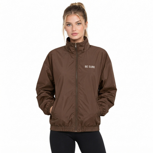 Chaqueta Winbrekaer con Logotipo Bordado Personalizado para Mujer, Chaqueta Ligera Informal de Nailon para Senderismo y Camping, Chaqueta Impermeable para Mujer con Cremallera Completa - Product Image 2