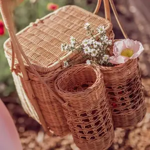 Newly Designed Water <b>Hyacinth</b> Pineapple <b>Basket</b> for Home Decor Ideal for Living Room, Kitchen, and Office - Product Image 4