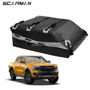 กระเป๋าใส่สัมภาระบนหลังคารถยนต์ กันน้ำ ความจุขนาดใหญ่ พกพาสะดวก ใช้งานง่าย สำหรับรถกระบะทุกซีรีส์ อะไหล่แต่งรถ - Product Image 1