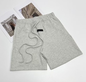 Pantalones Cortos Casuales de Verano, Transpirables, Tejidos, 100% Algodón, Cintura Alta, con Bolsillos, Personalizables con Logotipo, para Hombre y Mujer, Diseño ODM - Product Image 4