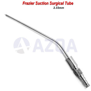 Tubo de Succión Frazier de Acero Inoxidable, Aspirador Dental Premium, Instrumento Quirúrgico ENT para Control Preciso de Fluidos - Product Image 3