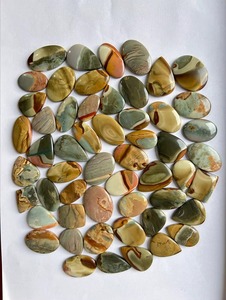 พลอยแจสเปอร์สีน้ำตาลคุณภาพสูงทรงคาโบชองแบบอเมริกัน สำหรับทำเครื่องประดับ คริสตัลธรรมชาติ รูปทรงผสมผสาน - Product Image 4