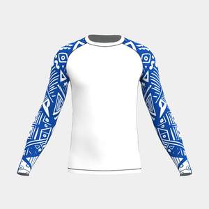 Camiseta de Manga Larga Personalizada Ecológica para Equipos Deportivos |   Impresión de Logotipo Personalizado por Transferencia de Calor (Posición Frontal) Tela de 300g Unisex - Product Image 1