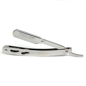 Navaja de Afeitar Profesional para Hombre, de Acero Inoxidable, con Cuchilla Reemplazable, para Afeitar la Barba - Product Image 3