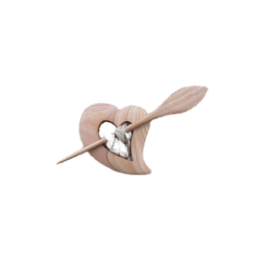 Épingle de châle sculptée en bois pour écharpe et épingle de fermeture de châle accessoires de tricot à prix de gros pour l'exportation - Product Image 1