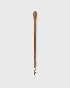 Chausse-pied en bois traditionnel, long et pratique, accessoire pour le port de chaussures, idéal pour la maison, l'hôtellerie et les voyages - Product Image 1