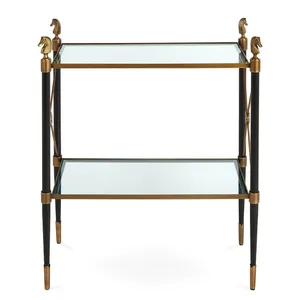 Table basse en aluminium ZAHID EXPORTS de haute qualité, finition bicolore, moderne, écologique, légère, résistante à l'eau, décoration intérieure - Product Image 2