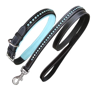 Collar para mascotas con diseño de animales personalizado y duradero, equipo de cuero ostentoso para perros para caminar con decoración de remaches, novedad - Product Image 4