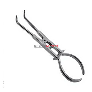 Pinzas de Presión para Empalmes de Goma Stoke, Instrumento Dental Ortodóntico de Acero Inoxidable de Grado Alemán, Pinza de Precisión para Colocación y Extracción - Product Image 6