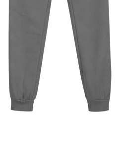 Conjunto de Sudadera con Capucha y Pantalones Deportivos Grises Estampados para Mujer, Sudadera de Forro Polar con Pantalones a Juego, Atuendo Informal de Invierno para la Calle - Product Image 6