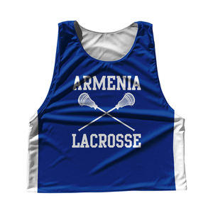 Maillots de lacrosse réversibles personnalisés unisexes respirants grande taille à impression numérique avec protection UV en maille – Meilleures ventes - Product Image 1