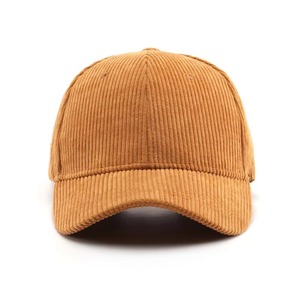 Casquette de baseball sportive en velours côtelé personnalisée par le fabricant, haute qualité, 6 panneaux, style Dad Hat, sangle réglable, logo brodé en relief, pour hommes et femmes - Product Image 6