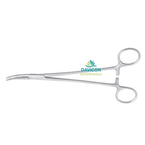 Fórceps de histerectomía Heany Rezek doble dentado curvo 8,1/4 pulgadas - Product Image 6