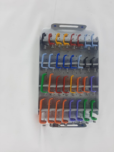 Instrumentos Médicos de Microcirugía, Cinturón Negro para Columna Vertebral, Juego de Retractores Cervicales y Lumbares ACD, Estuche de Aluminio y Acero Inoxidable, CE ISO - Product Image 3