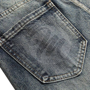 Service OEM, vente en gros, shorts en jean sur mesure, nouvelle collection, shorts en jean à marque privée pour adultes - Product Image 5