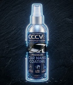 CCCV8 Long Lasting Quick Spray Coating with Polysiloxane Nano Protective Barrier for Vehicle Body <b>Paint</b> Care 125ml Package - Product Image 5