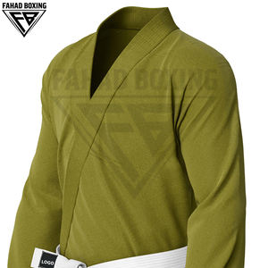 ชุดยูโด/ยิวยิตสู บีเจเจ คิโมโน สำหรับศิลปะการต่อสู้ ทำมือ คุณภาพดี สวมใส่สบาย ผลิตจากผ้าโพลีเอสเตอร์ผสมคอตตอน เหมาะสำหรับทั้งชายและหญิง ขายดี - Product Image 5