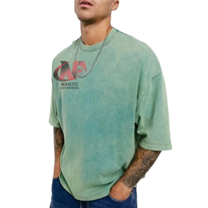 Camiseta de Manga Corta Negra con Estampado Tie-Dye para Hombre, Estilo Urbano, Cuello Redondo, Algodón Jersey, Talla Grande, Gran Venta - Product Image 5