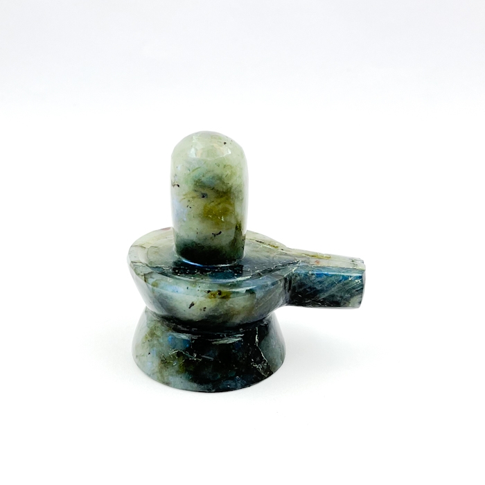 Natural Labradorite Shivling