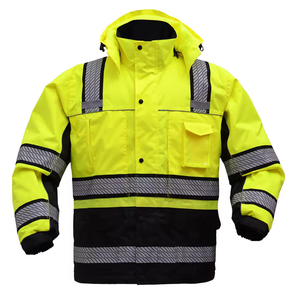 Chaquetas de Trabajo Reflectantes Resistentes, con Logotipo Personalizado, Hechas a Mano, Lavables a Máquina, Servicio OEM ODM, Crea Tu Propia Marca - Product Image 1
