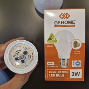 Ampoule LED DOB 3W SKD Économie d'énergie Vente en gros Boîtier en aluminium B22/E27 CRI83 20000 heures 6500K/3200K Fabriqué au Vietnam - Product Image 2