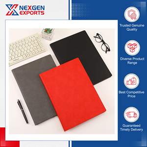 Carpeta de Presentación de Cuero PU Hecha a Mano de Primera Calidad con Cierre Magnético para Oficina, Papelería y Uso Comercial - Product Image 3