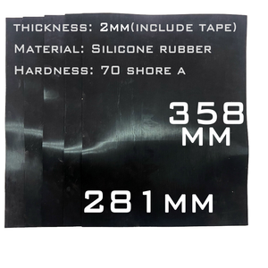Coussin en caoutchouc de silicone auto-adhésif pour la découpe - Product Image 3