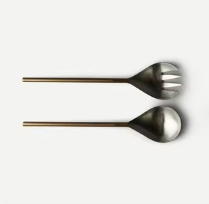 Dining Salad <b>Server</b> Set Premium Stainless Steel <b>Buffet</b> Accessories - Product Image 6