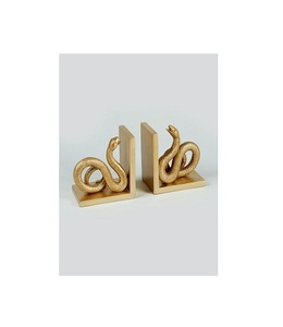 Sujetalibros Decorativos de Metal que Mejoran el Equilibrio Visual y la Orden en la Sala de Estar, el Estudio o la Biblioteca - Product Image 3