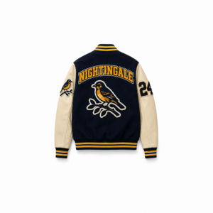 Custom Letterman Varsity <b>Jackets</b> Wool Body Genuine <b>Leather</b> Sleeves <b>Winter</b> Wear Smart and Stylish Men's <b>Jacket</b> Baseball <b>Jacket</b> - Product Image 2