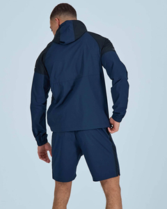 Conjuntos de Chaqueta Cortavientos de Nailon para Hombre con Logotipo Personalizado, de Alta Demanda, Ligeros, de Secado Rápido e Impermeables, Conjuntos Deportivos para Hombre, Conjunto para Correr - Product Image 2