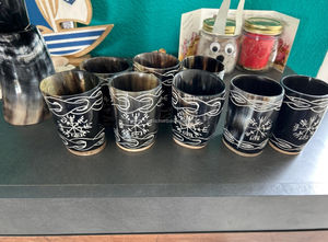 แก้วดื่มรูปเขาควายธรรมชาติเป็นมิตรต่อสิ่งแวดล้อม - Product Image 4