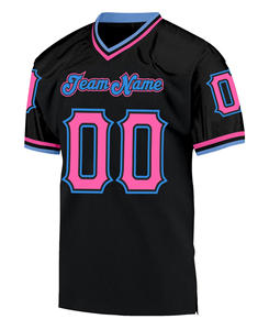 Custom Made American Football Jerseys Unisex High Quality Plus Size 100% Polyester Mesh Digital Printing Front V-<b>neck</b> 2026 Sale - Product Image 2