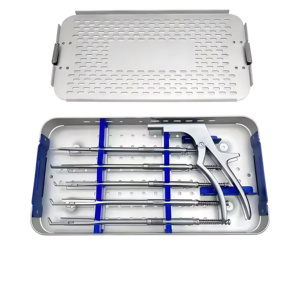 CE ISO Certified Stainless Steel Kerrison Rongeur Veterinary Spine Neuro Surgery Instruments <b>Set</b> Best Wholesale Supplier - Product Image 6