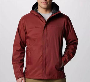 Veste de neige à capuche pour homme, durable, en tissu toile et doublure polyester/coton, pour les sports d'hiver en plein air - Product Image 1