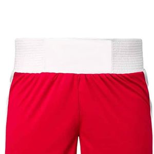 Pantalones Cortos de Boxeo Personalizados 2026 para Hombre, Opciones de Color ROJO/BLANCO, Ropa de Lucha de Artes Marciales Elegante y Cómoda, Venta al por Mayor en Pakistán - Product Image 3