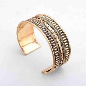 Wholesale Handmade Metal Copper Rose Gold <b>Die</b> Casting Modern Rajwadi Kundan Openable Kada Bangle Islamic Party Jewelry Timeless - Product Image 1