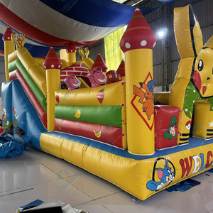 Castillo Inflable de Pikachu de Alta Calidad, Tamaño Personalizable, Viet Nam Thuy Linh, Parques de Atracciones, Eventos, Festivales, PVC, Juegos - Product Image 5