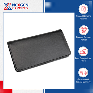 พร้อมส่ง คุณภาพเยี่ยม ปกสมุดเช็คสไตล์วินเทจ Nexgen Exports รับออกแบบโลโก้ตามสั่ง สำหรับขายส่งของแท้ - Product Image 3