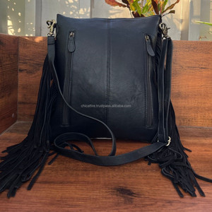 Bolso de cuero mecanizado a mano, bolso de mensajero, bolso de cuero con pelo de vaca, bolsos de cuero para mujer - Product Image 3