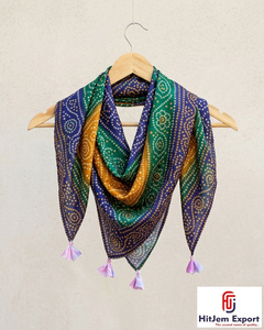 Écharpes carrées légères et douces pour femmes, accessoires élégants, approvisionnement en gros, faible MOQ, fabrication OEM - Product Image 6