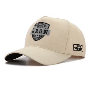 Casquettes de baseball unisexe personnalisées noires à 5 panneaux, bord incurvé de luxe, broderie 3D, sportives, 100 % coton, logo personnalisé – Nouveauté 2026, Vente Flash - Product Image 4