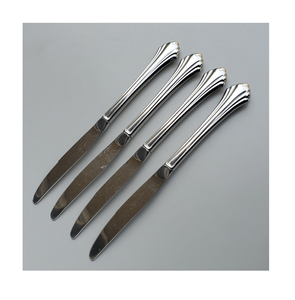 Cuchillo de postre y mantequilla de acero inoxidable Royal Designer con mango de resina marrón, ¡gran oferta! - Product Image 6